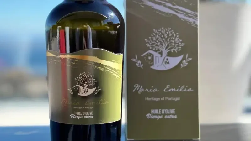 Présentation Bouteille Maria Emilia